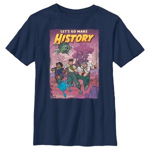 Boy's Disney Strange World Let's Go Make History T-Shirt - 1 of 4