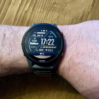 Garmin Forerunner 255 3,3 cm (1.3) MIP 46 mm Digital 260 x 260 Pixeles  Pantalla táctil Azul Wifi GPS (satélite)