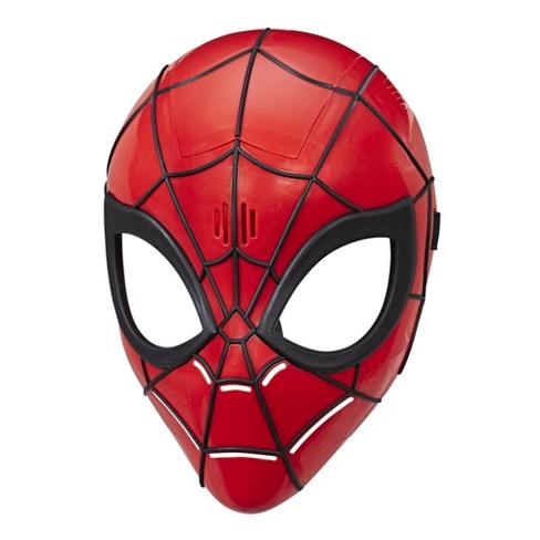 Boys' Spider-man Fabric Costume Mask - 16 In. - Red : Target