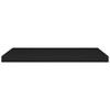 vidaXL Floating Wall Shelves 2 pcs Black 31.5Inchx9.3Inchx1.5Inch MDF - 4 of 4