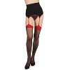 Memoi Women's Hug Me Tight High-Waisted Seamless Garter Belt - 2 of 4