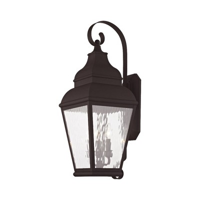 Livex Lighting Exeter 3 - Light Wall Light in  Bronze
