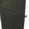 Good Ideas Impressions 65-Gallon Rain Saver Barrel Faux Palm Trunk Surface, Dual Spigot Locations with 2 Brass Spigots and Screen, Oak - 3 of 4