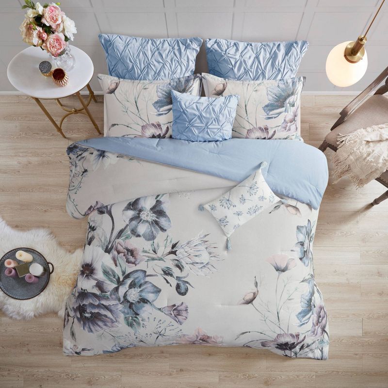 Maddy Cotton Printed Comforter Set, 5 of 19