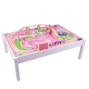 Bigjigs Rail Magical Train Set and Table - 1 of 4