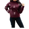 Women's Genevieve Embroidered Sweater - Cozy Casual - 3 of 3