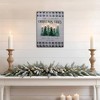 Lumabase Battery Operated Lighted Wall Art with Remote Control Holiday Tree Farm - 3 of 4