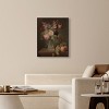 Art Remedy Flower Piece in Glass Vase Vintage Classic Roses Wall Art Framed - 2 of 4