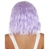 HalloweenCostumes.com One Size Fits Most Women Light Purple Women's Wavy Wig, Purple - 2 of 3