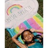 CocoNut Outdoor Rae Dunn SPLISH. SPLASH. 16-foot Rainbow Slide & Ride Splash Pad / Slide - image 3 of 4