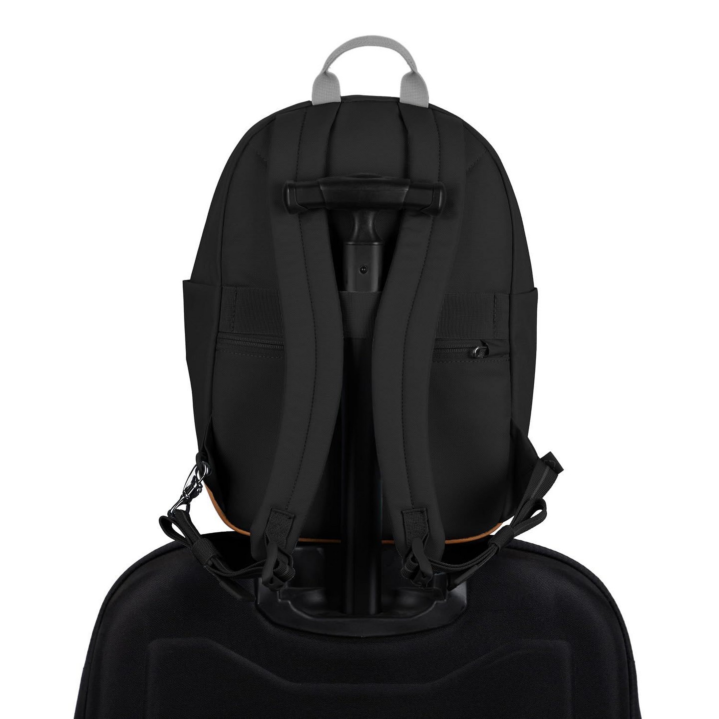 Рюкзак Pacsafe GO 15L Anti Theft (Jet Black, 15 Litre), цвет: Чёрный — фото 6