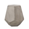 NicBex Outdoor End Table Modern Outdoor Side Table, LightWeight Concrete Patio Table Outdoor Coffee Table Small Table for Backyard, Balcony, Porch - 3 of 4