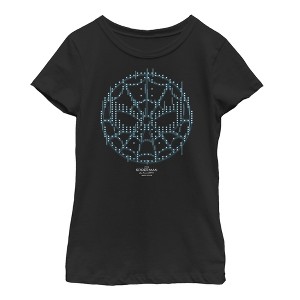 Girl's Marvel Spider-Man: Far From Home Pixel Mask T-Shirt - 1 of 3