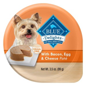 Blue Buffalo Delights Wet Dog Food for Small Breed Dogs  - 3.5oz - 1 of 4