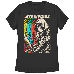 Women's Star Wars The Force Awakens Kylo Ren Copies T-Shirt - 1 of 3