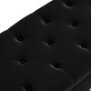 NicBex 48" Tufted Storage Ottoman Bench,Velvet Foot Stool with Rubber Wood Legs,End of Bed Storage Bench for Bedroom,Living Room,Bedroom Furniture - 4 of 4