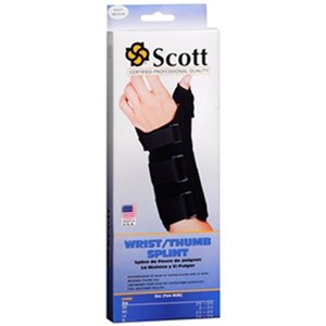 Sport Aid Wrist/Thumb Support Right Medium Black - 1 of 3