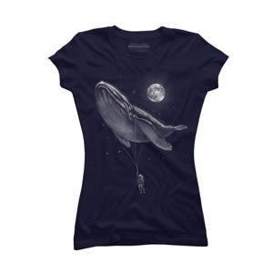 Junior's Design By Humans Hitching A Ride By nicebleed T-Shirt - 1 of 3