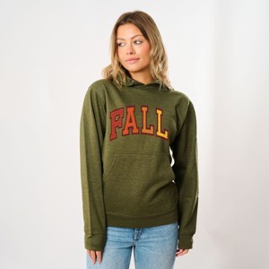Simply Sage Market Varsity Fall Ombre Hoodie - 1 of 4