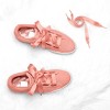 Elerevyo Women's Satin Flat Ribbon Shoelaces Sneakers Canvas Shoestrings 2 Pairs - 4 of 4
