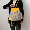 MKF Collection Issah Functional and Stylish Circular Pattern Vegan Leather Backpack by Mia K - 4 of 4