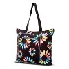 Sarah Jessica Parker Foldable Tote Bag - Black Shoe Wheel - 2 of 4