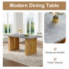 NicBex 67" Modern Rectangle  Dining Table,Kitchen Table with Gray Tabletop and MDF Table Legs for 6-8 Seaters,Gray - 4 of 4