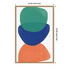 Amanti Art Big Shape Relief No2 by Cartissi Framed Canvas Wall Art - 4 of 4