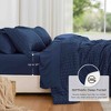BAGOKIE 7 Pieces Seersucker California Bed in a Bag Comforter Set - 4 of 4