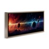 Stupell Industries Surreal Planets over Crags Floating Frame Canvas Art - 2 of 4