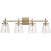 Capital Lighting 4 - Light Vanity in  Aged Brass - 3 of 3