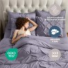 Nestl 9 Piece Comforter Set, Pinch Pleated Bedding Set, Bed in a Bag, Comforter Set with Down Alternative Pillows - 4 of 4