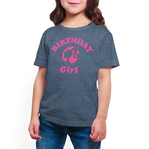 Girls' - Barbie - Birthday Girl Short Sleeve Graphic T-Shirt - 1 of 4