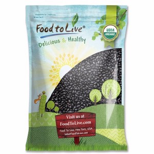 Organic Black Turtle Beans - by Food To Live - 1 of 4