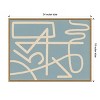 Amanti Art Arabesque Smoke by Urban Road Canvas Wall Art Print Framed 24 x 18-in. - 4 of 4