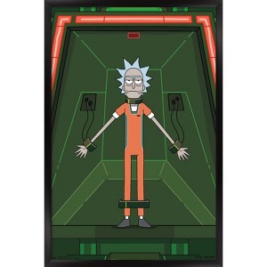 Trends International Rick And Morty - Shackled Framed Wall Poster Prints - 1 of 4