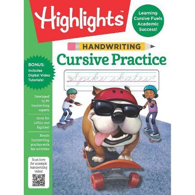 Handwriting: Cursive Practice - (Highlights Handwriting Practice Pads) (Paperback)