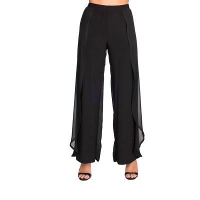 Women's Pant with Chiffon Drapes - LAST TANGO