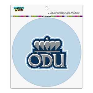 Old Dominion University Secondary Automotive Car Refrigerator Locker Vinyl Circle Magnet - 1 of 4