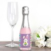 Big Dot of Happiness Hippity Hoppity - Mini Wine and Champagne Bottle Label Stickers - Easter Bunny Party Favor Gift for Women and Men - Set of 16 - 2 of 4