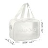 Unique Bargains Women's Convenient Travel Cosmetic Bag 1 Pc - 2 of 4