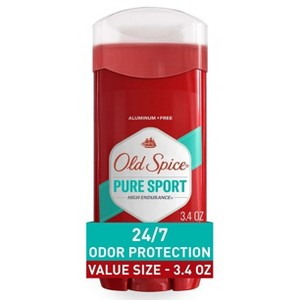 Old Spice Aluminum Free Deodorant for Men, High Endurance Pure Sport, 3.4 oz - 1 of 4