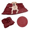 Kritter Planet Dog Blanket for All Pet - Super Soft Fluffy Fleece Couch Blanket & Throw, Ideal for Large, Medium, and Small Dogs and Cats - 50"x60" - 3 of 4