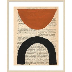 33"x41" Modern Prose I by Renee W. Stramel - Amanti Art: Vertical Abstract Lithograph, Fir Wood Frame - 1 of 4