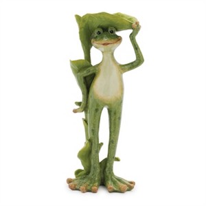 Frog Statue with Birdbath (Set of 2) - 1 of 3