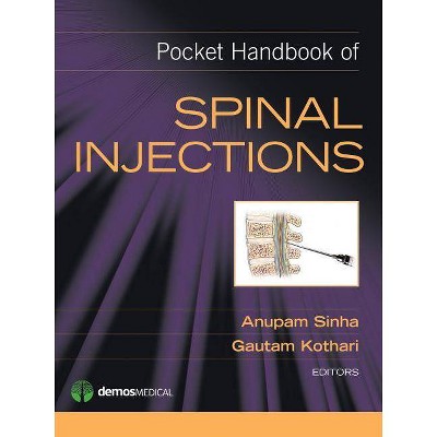 Pocket Handbook of Spinal Injections - by  Anupam Sinha & Gautam Kothari (Paperback)