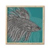 Valentina Ramos Beta Fish Framed Wall Art - Deny Designs® - 4 of 4