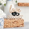 The Lakeside Collection Country Inspiration Word Blocks - Love is Sweet - 2 of 4