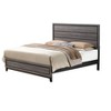 NicBex Full/Queen/King Modern Platform Bed Frame with Headboard and Footboard,Solid Wood Slats Support,No Box Spring Needed,Easy Assembly,Gray/White - 4 of 4