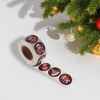 Unique Bargains Christmas Stickers for Ceramic Glass Metal Paper Plastic Peel Santa Reindeer Decorations Matte Paper Brown Red Green White 1Pcs - 2 of 4